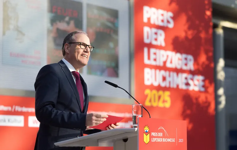 Preisverleihung auf der Leipziger Buchmesse