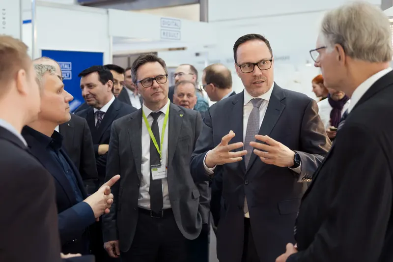 Messestand auf der Intec