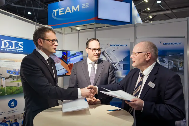 Messerundgang auf der Intec