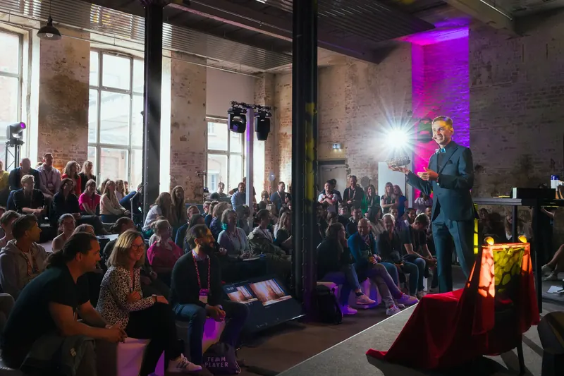 Keynote auf dem MACHN Festival
