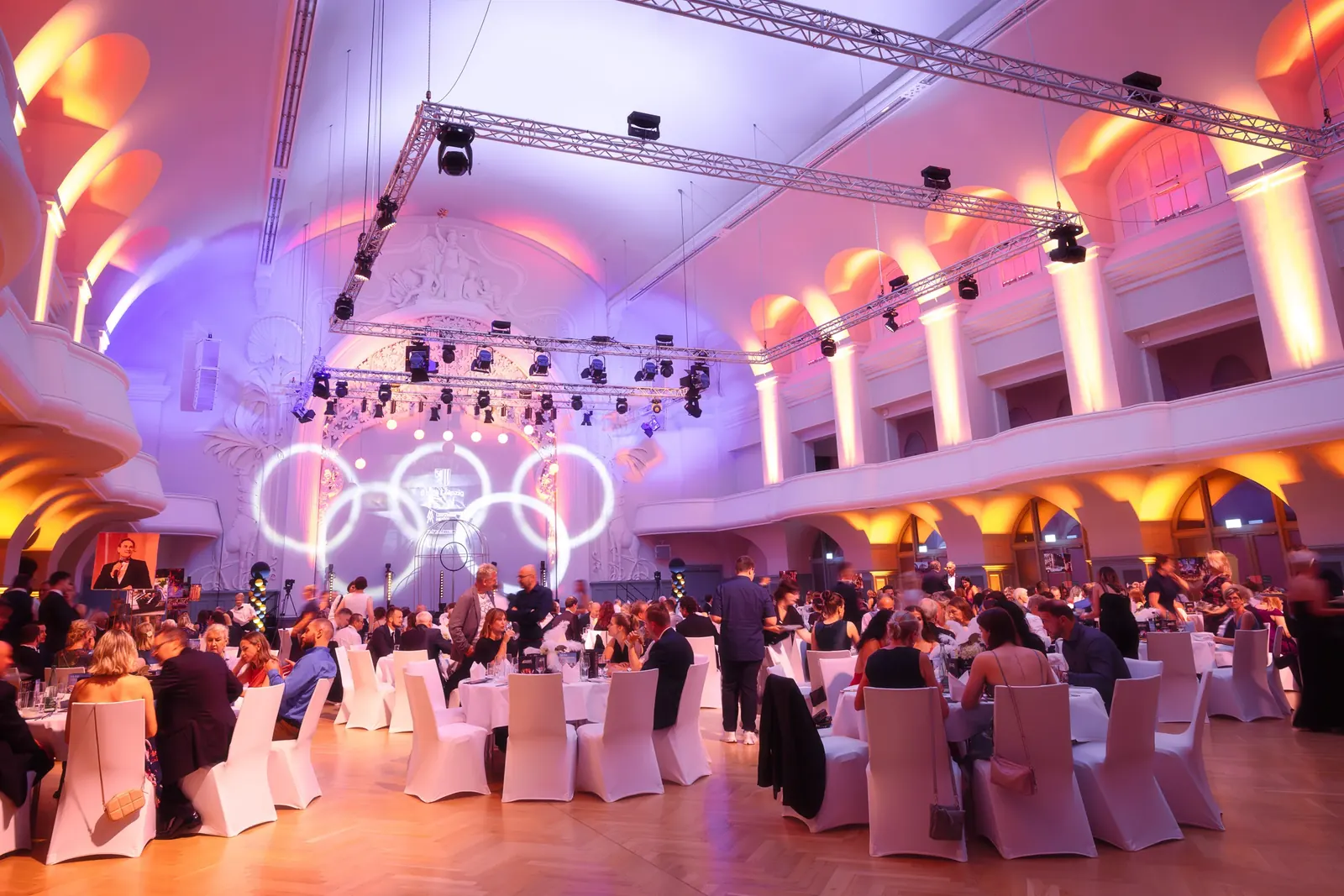 Ballsaal beim Olympiaball
